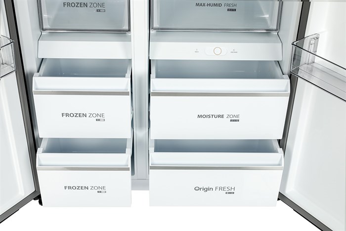 Tủ Lạnh Toshiba Inverter 596 Lít Side By Side GR-RS780WI-PGV(22)-XK